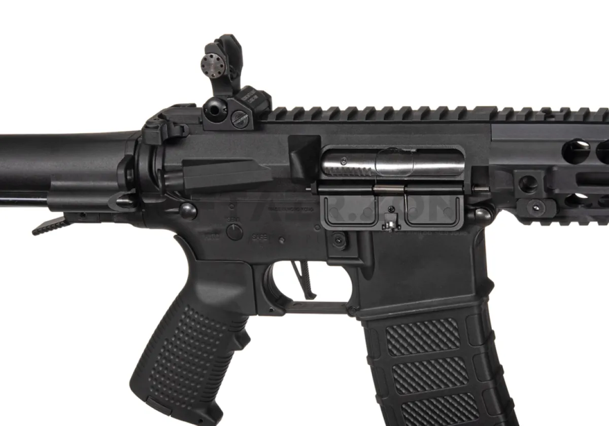 Classic Army AR4 SBR with E.T.U in Black AEG 0,5 Joule